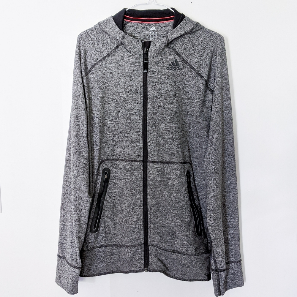 Adidas Zip Hoodie Jacket Like New Men's Small